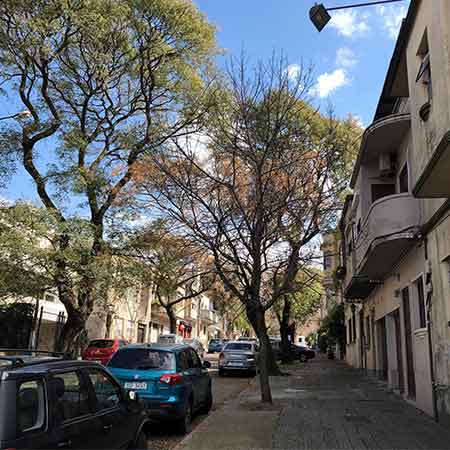 Tramo calle José Benito Lamas