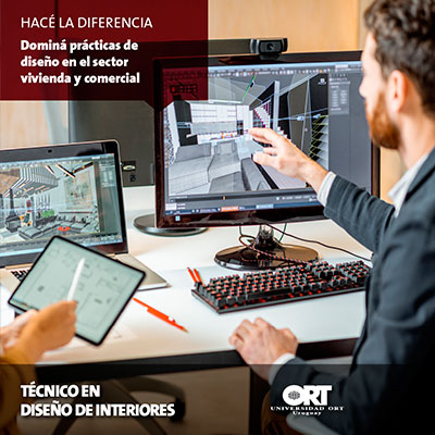 Dominá prácticas de diseño en el sector vivienda y comercial - Universidad ORT Uruguay