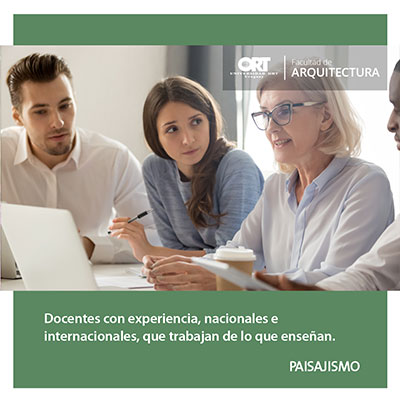 Docentes con experiencia, nacionales e internacionales, que trabajan en lo que enseñan - Técnico en Paisajismo - Universidad ORT Uruguay