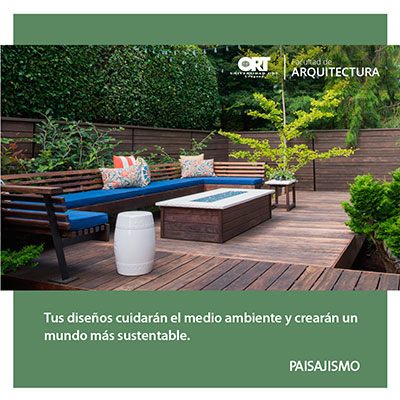 Tus diseños cuidarán el medio ambiente y crearán un mundo más sustentable - Técnico en Paisajismo - Universidad ORT Uruguay