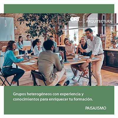 Grupos heterogéneos con experiencia y conocimientos para enriquecer tu formación - Técnico en Paisajismo - Universidad ORT Uruguay