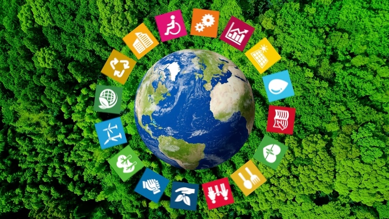 Objetivos de Desarrollo Sostenible (ODS) de las Naciones Unidas y arquitectura sostenible.