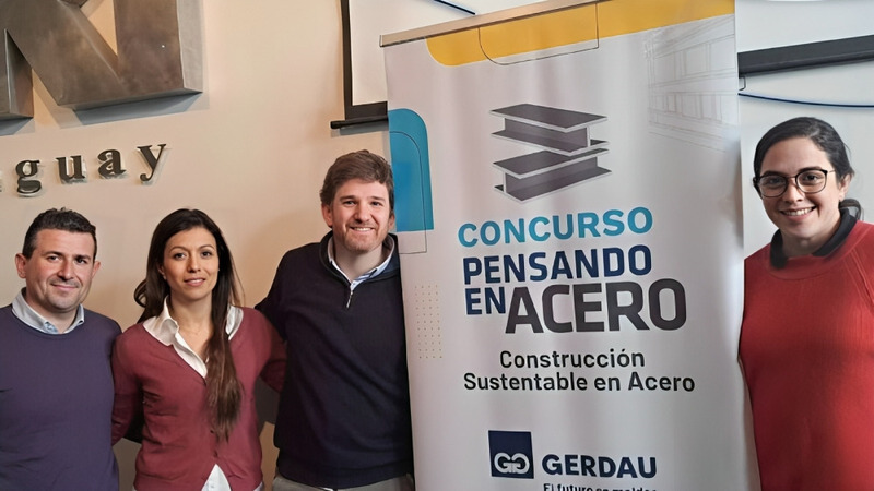 Gerdau, Mides y la Universidad ORT Uruguay lanzaron el concurso “Pensando en Acero”