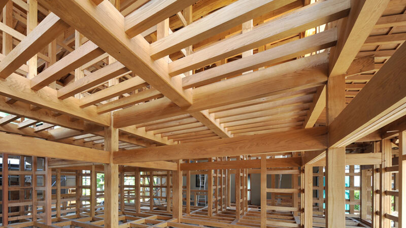 Construcción en madera.