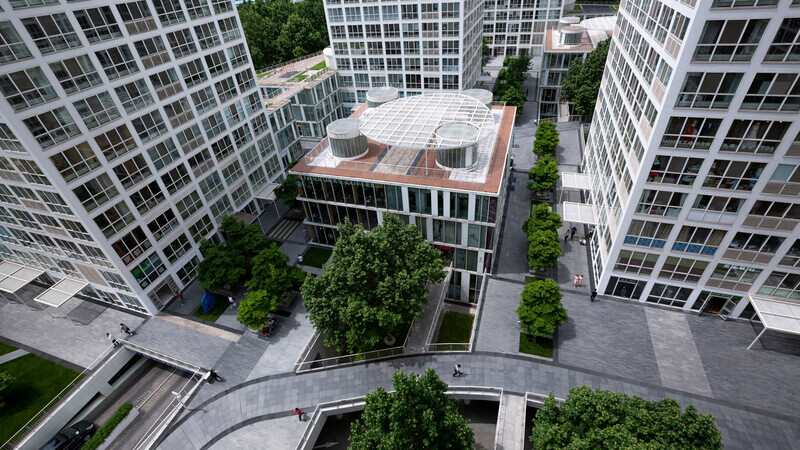 *Jian Wai SOHO / Fotografía: Cortesía de Mitsumasa Fujitsuka / Vía: The Pritzker Architecture Prize.*
