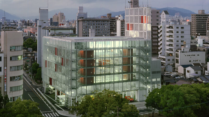 *Estación de Bomberos de Hiroshima Nishi / Fotografía: Cortesía de Tomio Ohashi / Vía: The Pritzker Architecture Prize.*