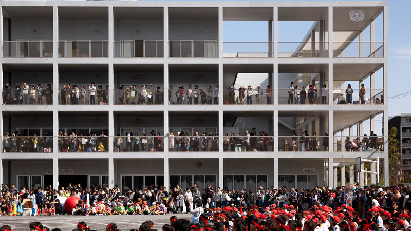 *Escuela Primaria de Koyasu / Fotografía: Cortesía de Mitsumasa Fujitsuka / Vía: The Pritzker Architecture Prize.*