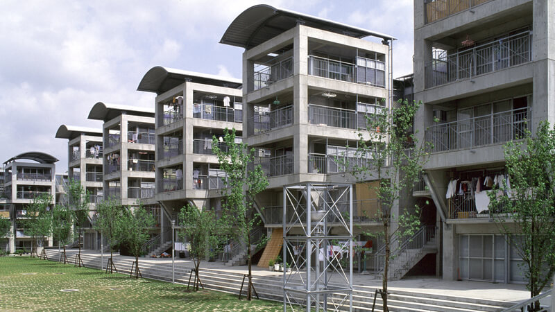 *Hotakubo Housing / Fotografía: Cortesía de Tomio Ohashi / Vía: The Pritzker Architecture Prize.*
