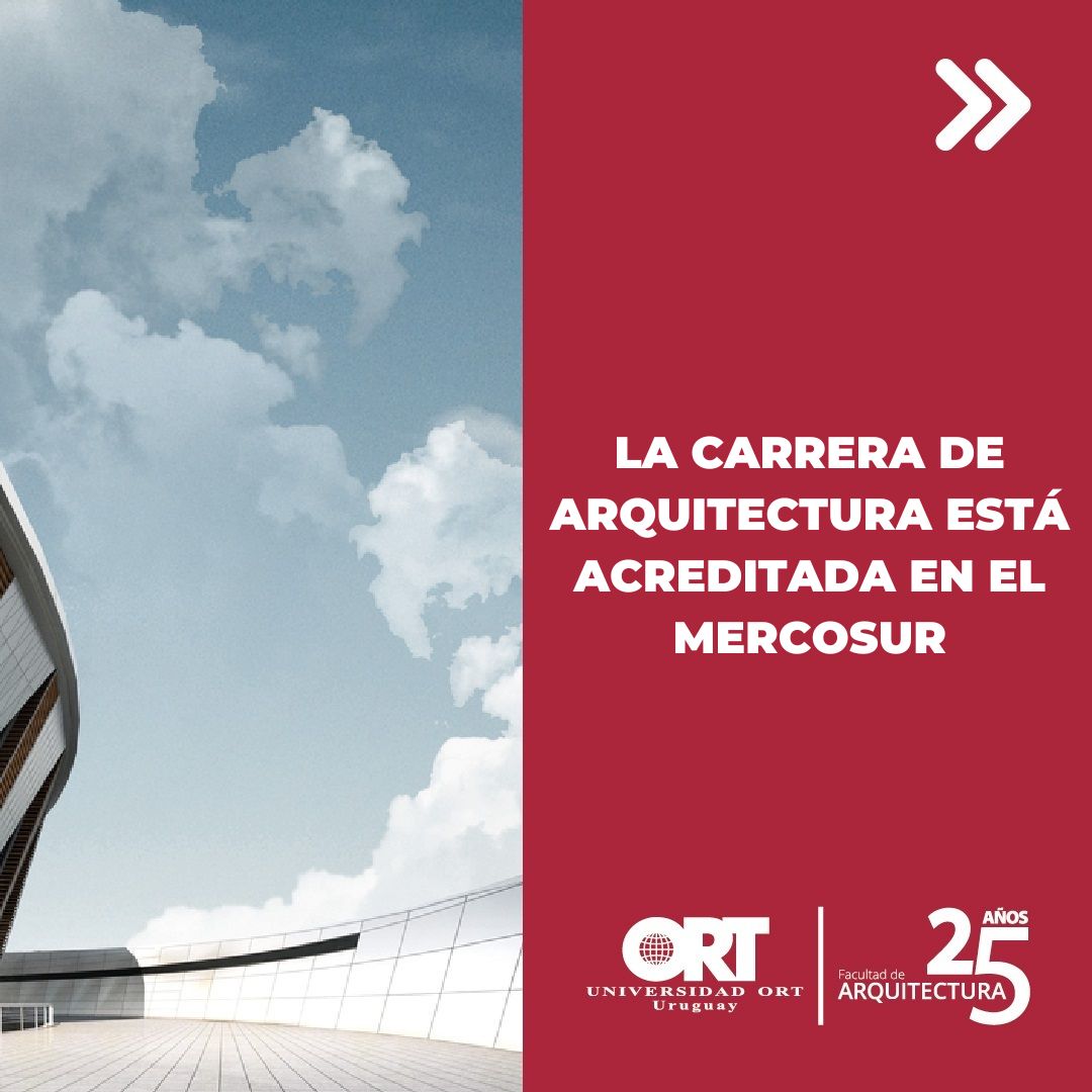 9. La carrera de Arquitectura está acreditada en el Mercosur