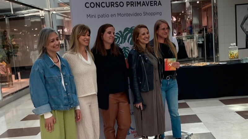 Jurado del concurso de paisajismo Mini Patio en el Shopping 2024.