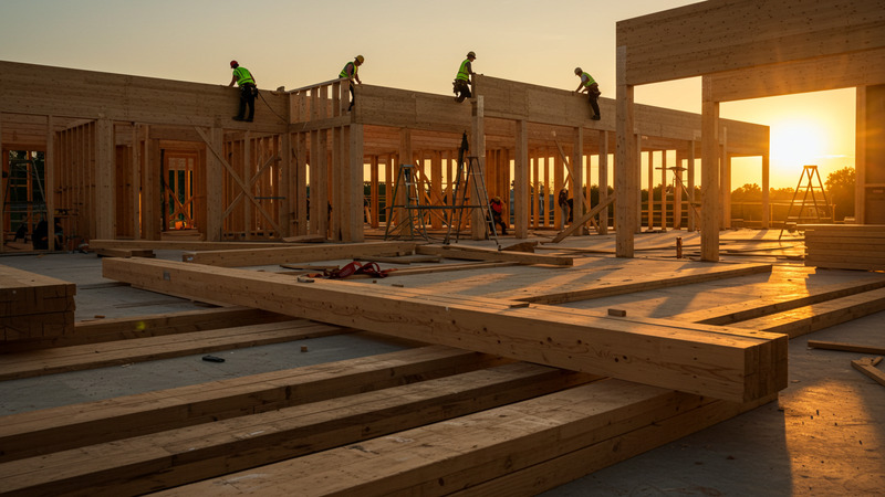 Construcción industrializada en madera, experiencia chilena y oportunidades para Uruguay