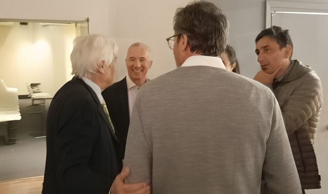 Carlos Ott, Gastón Boero y Facundo De Souza