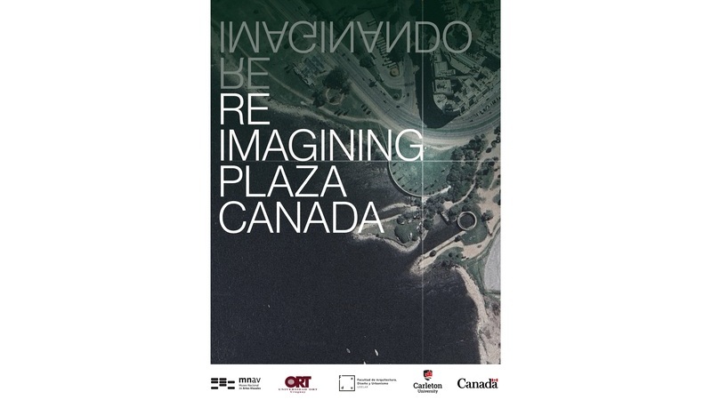 Afiche del ejercicio Re-imaging Plaza Canadá.
