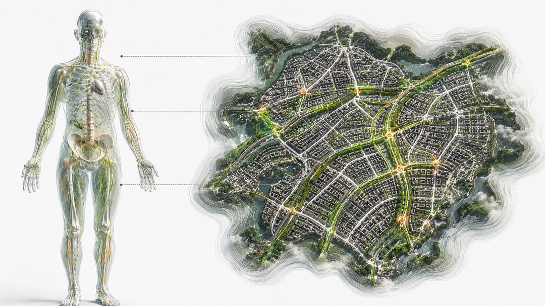 *El cuerpo humano y su funcionamiento orgánico como metáfora del funcionamiento del barrio / Anales de Investigación en Arquitectura | Vol. 15 N.º 2 julio-diciembre 2025*