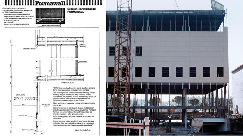 *Alejandro de la Sota, Edificio de Correos y Telecomunicaciones, León, 1981. Imágenes del exterior / Fundación Alejandro de la Sota*