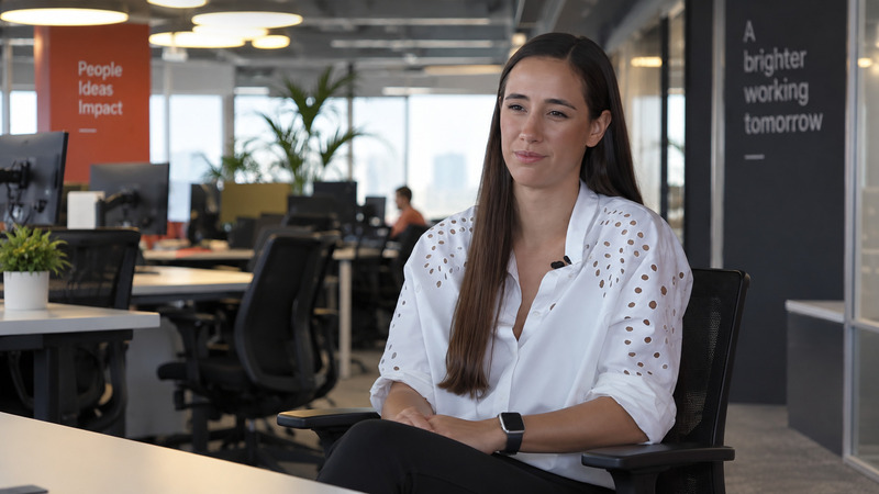 La Arq. Andy Robert, graduada de Arquitectura de ORT, protagoniza la primera tapa doble de &ldquo;Forbes Uruguay&rdquo;