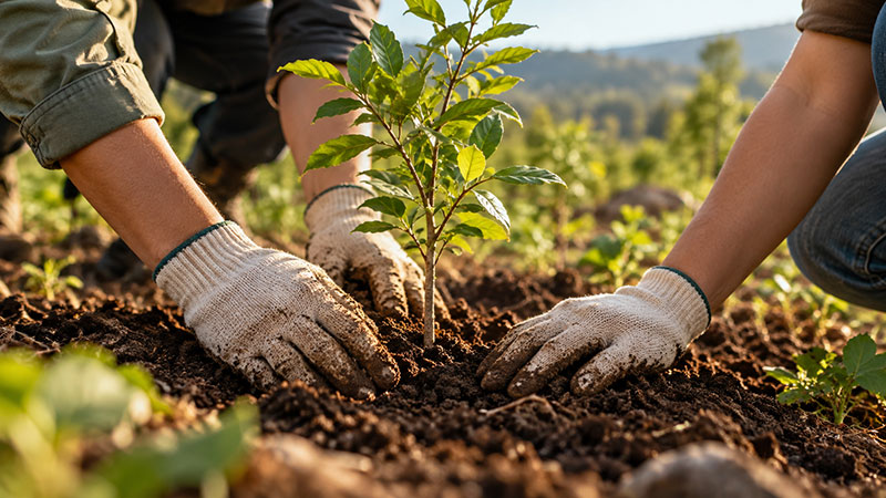 Cerca de 10.000 árboles plantados: una iniciativa de la Universidad ORT Uruguay que lleva más de dos décadas