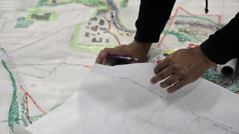 Marat&oacute;n de dibujo del Taller internacional arroyo Pantanoso